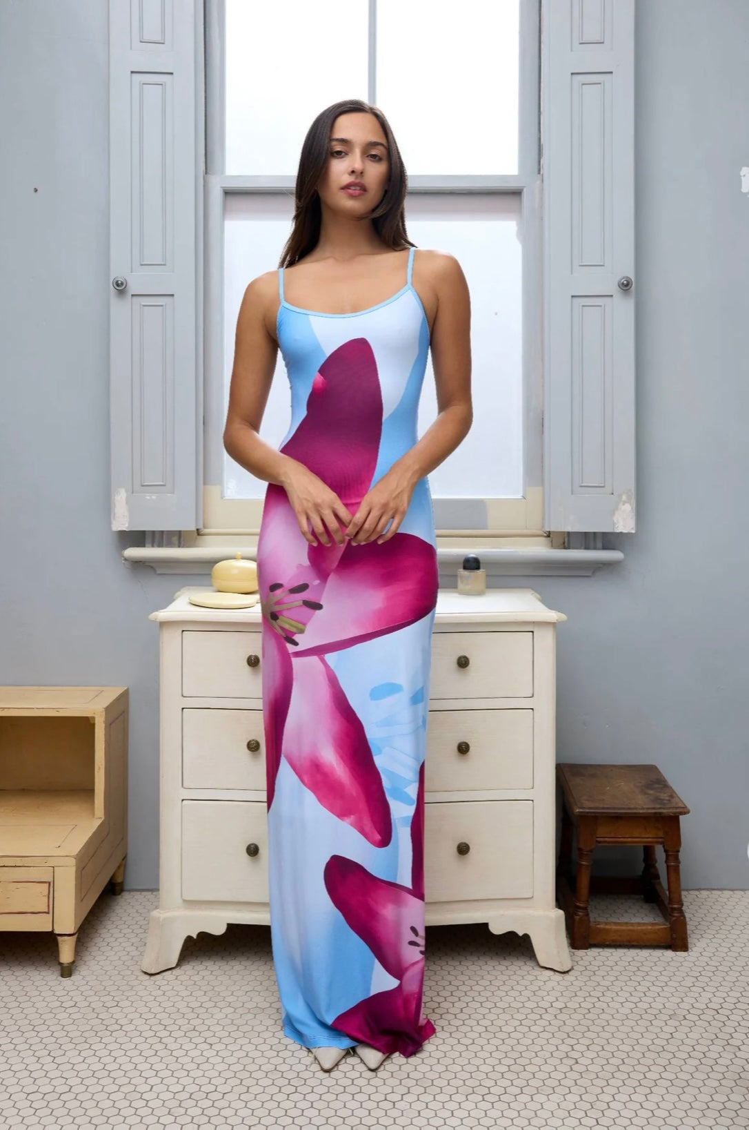 Sky Lily Floral - With Harper Lu