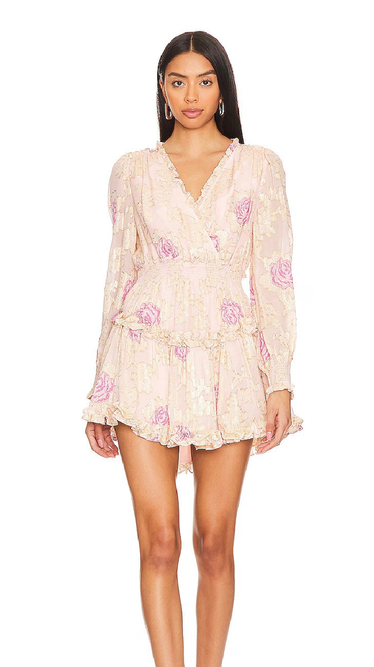 Spruce Ruffle Mini Dress - Love Shack Fancy🌸