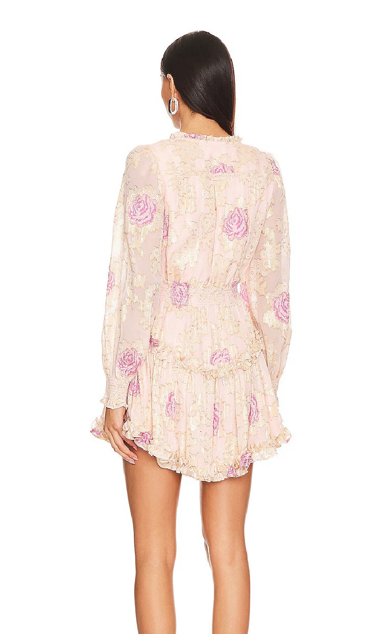 Spruce Ruffle Mini Dress - Love Shack Fancy🌸