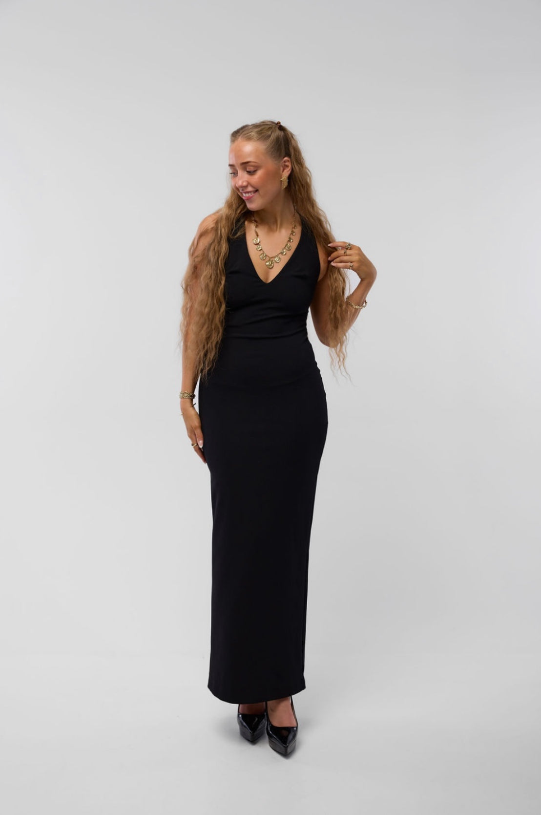 Eiza Gown Black - Effie Kats