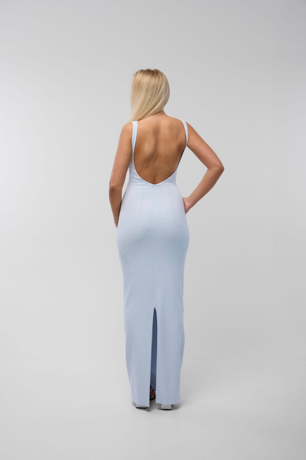Verona Gown Ice Blue - Effie Kats