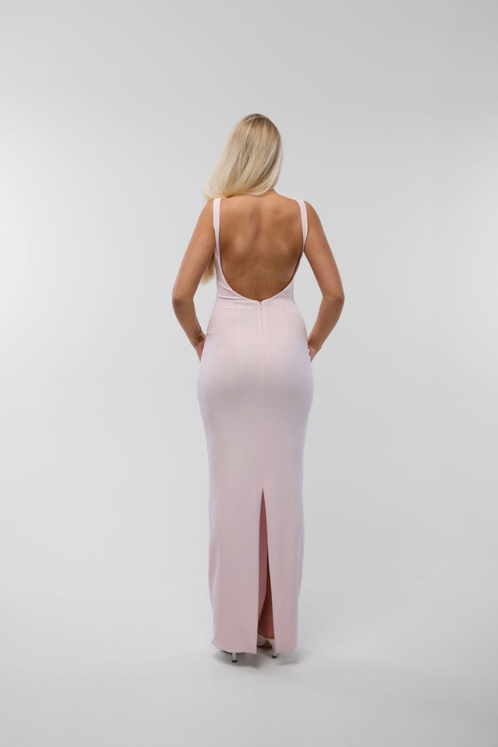 Verona Gown Ice Pink - EFFIE KATS