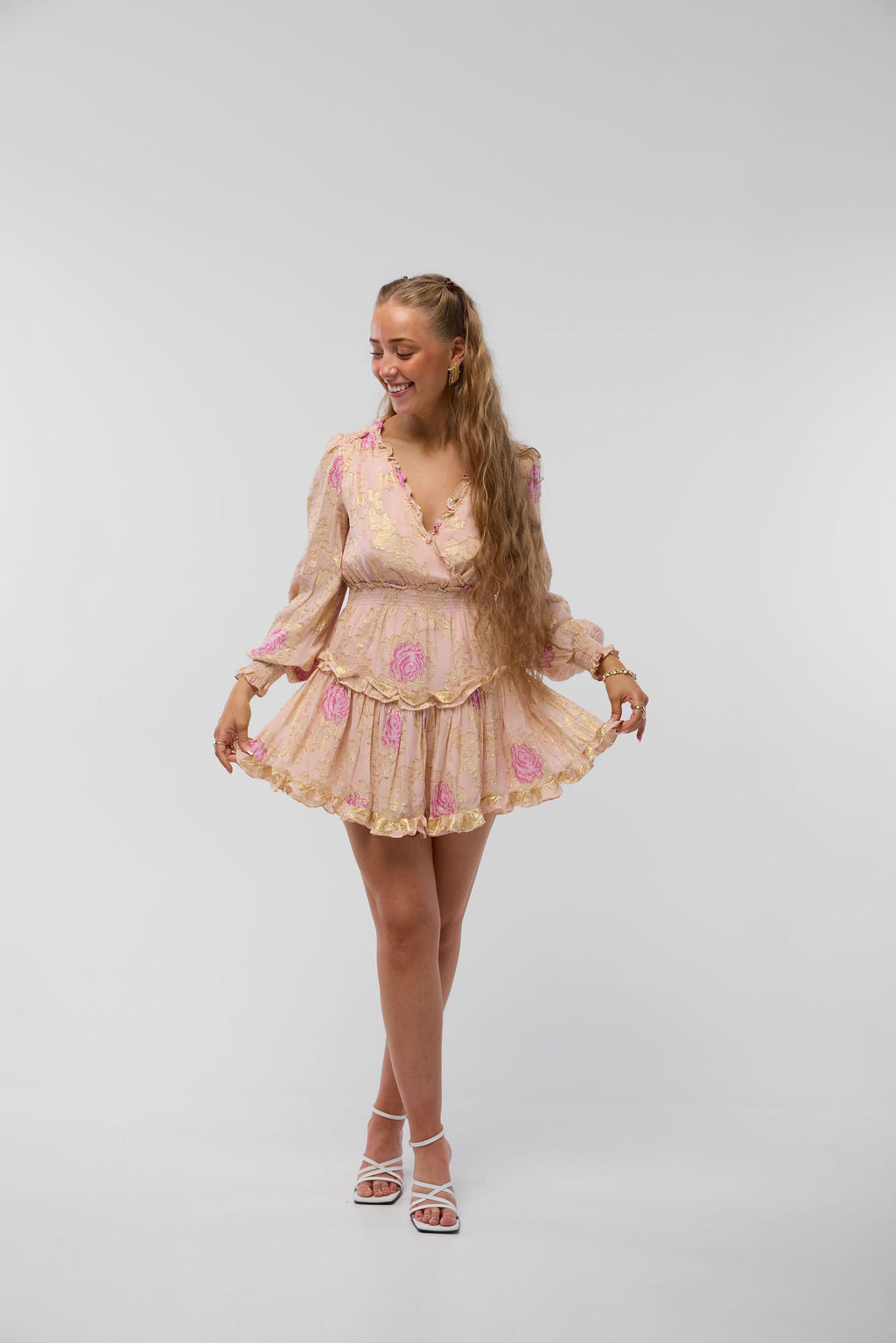 Spruce Ruffle Mini Dress - Love Shack Fancy🌸