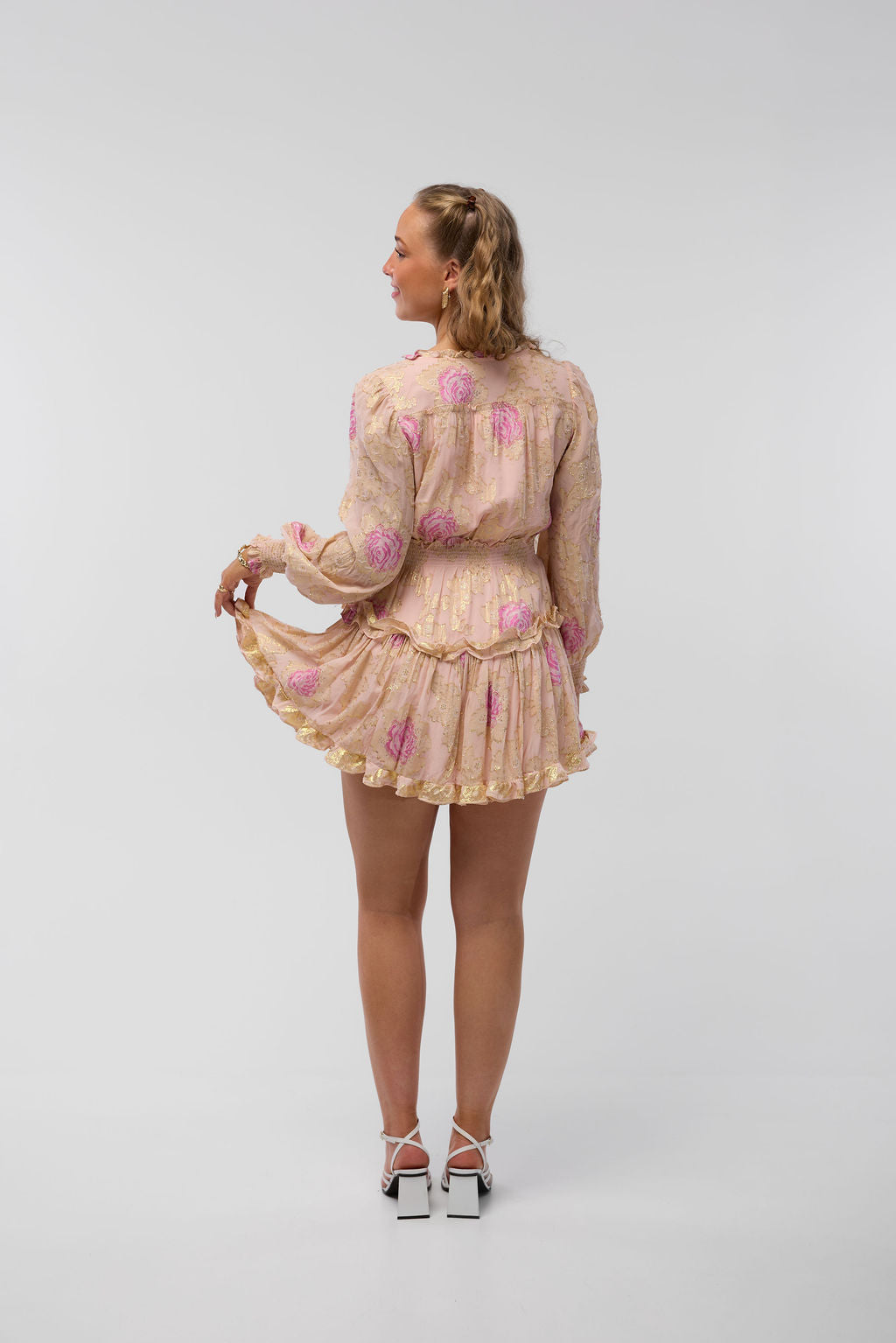 Spruce Ruffle Mini Dress - Love Shack Fancy🌸