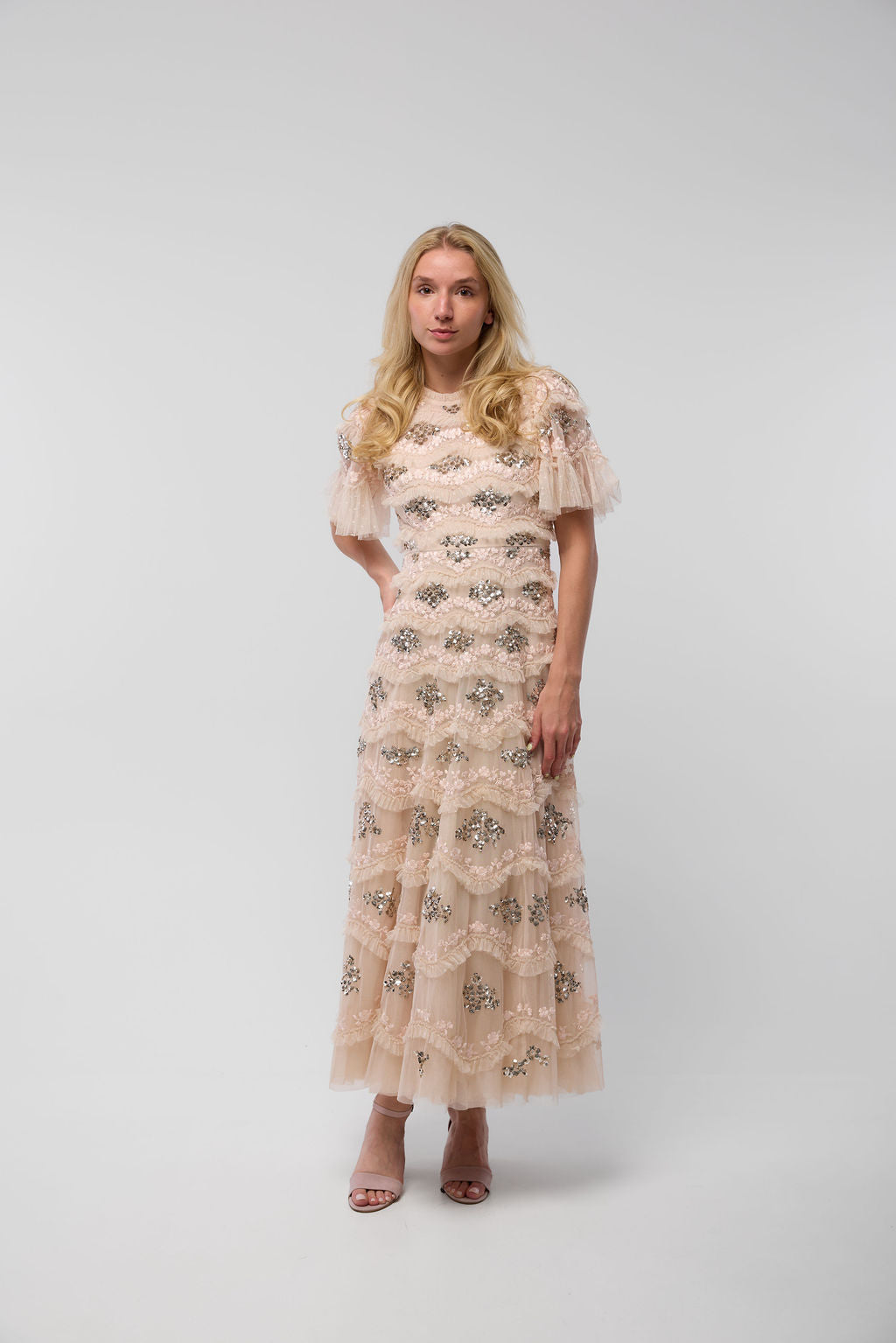 Daisy Wave Beige - Needle & Thread