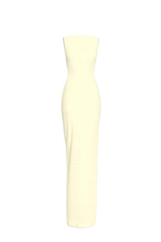 Verona Gown Lemon - Effie Kats