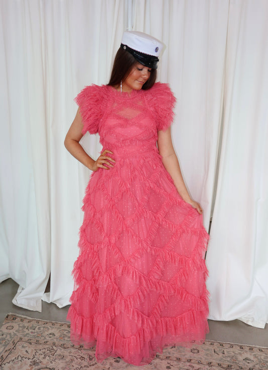 Coral Gown - Needle & Thread