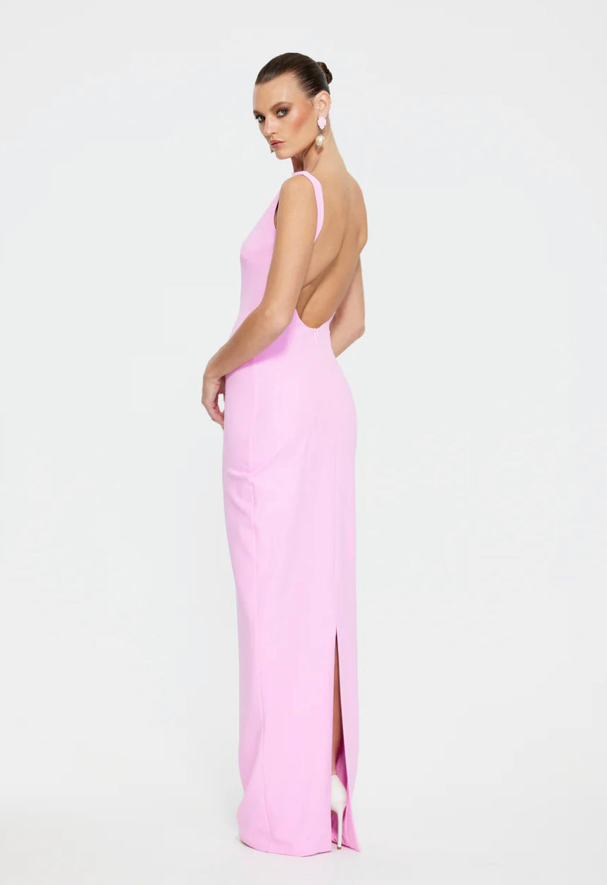 Verona Gown Taffy Pink - EFFIE KATS