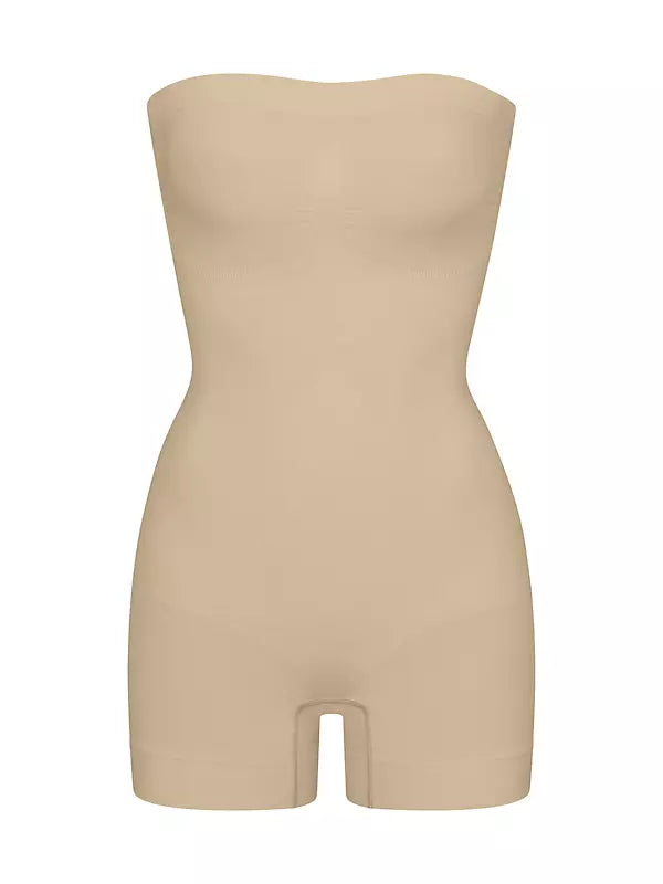 SKIMS - SEAMLESS SCULPT STRAPLESS SHORTIE BODYSUIT