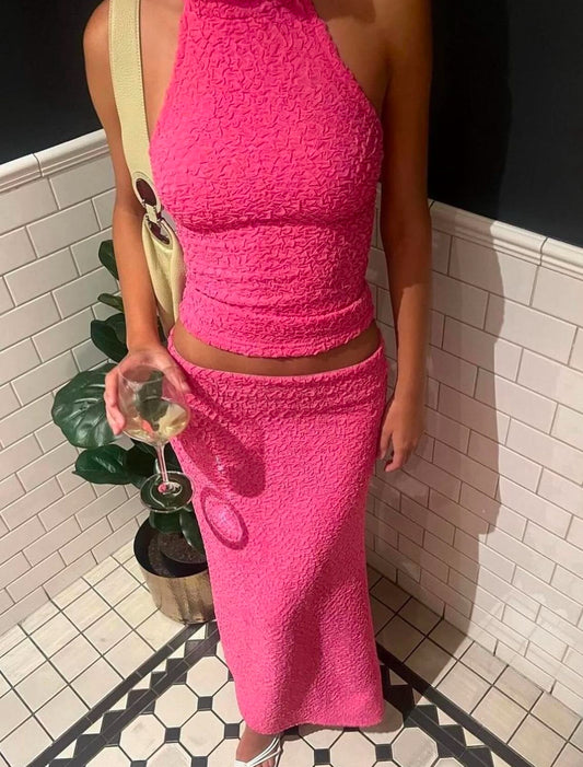 Til sölu - Fuchsia Pink Set XS